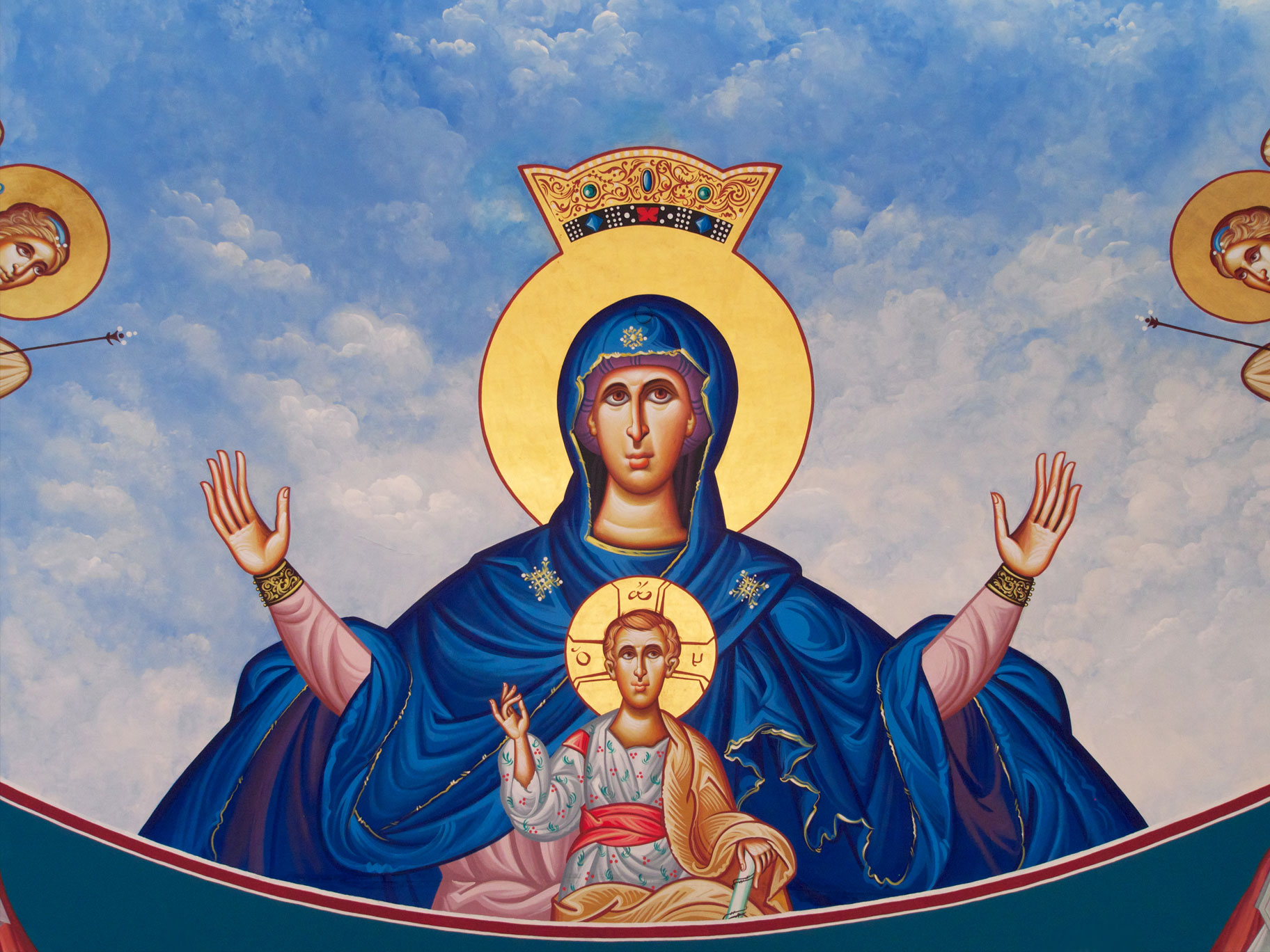 Our community's feast day is celebrated August 15. Ber sure to visit us to honor the Panagia.
